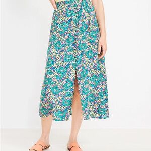 EUC- LOFT  midi skirt- sz M